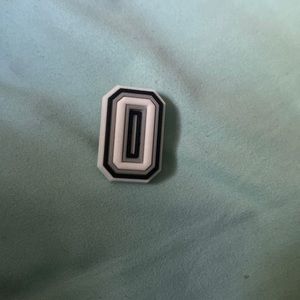 Letter O charm